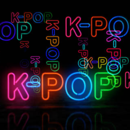 K-pop, neon